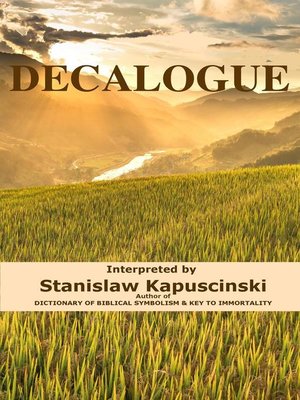 cover image of Decalogue